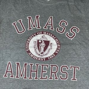UMASS Amhers college shirt